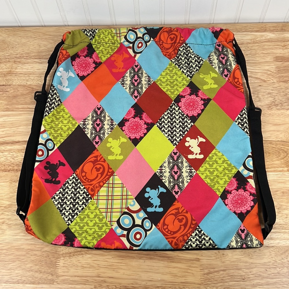 Mickey Mouse Drawstring Lightweight Backpack - image 1
